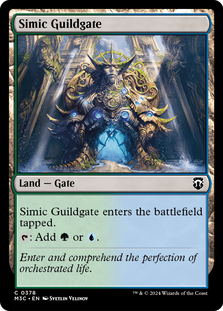 Simic Guildgate (M3C-378) [Modern Horizons 3 Commander]