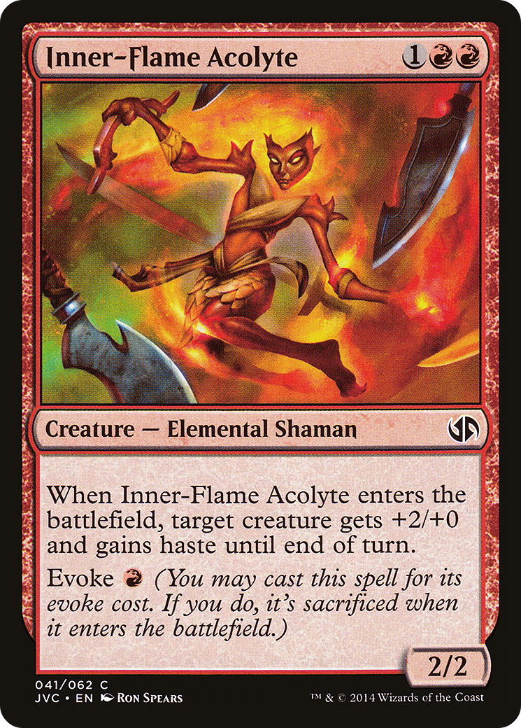 Inner-Flame Acolyte (DD3-041) [Duel Decks Anthology: Jace vs. Chandra]