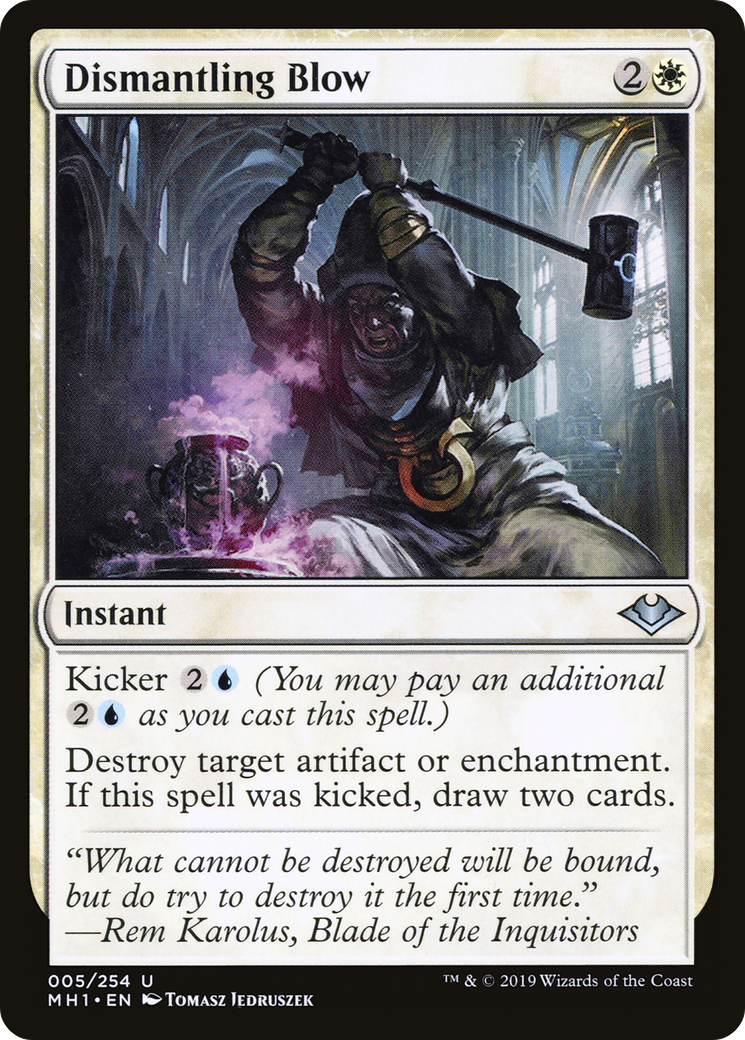 Dismantling Blow (MH1-005) [Modern Horizons] Foil