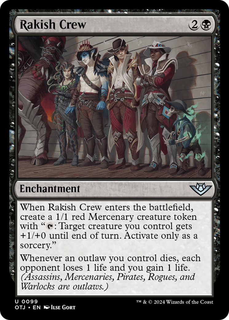 Rakish Crew (OTJ-099) [Outlaws of Thunder Junction]