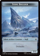 Stone Boulder // Dragon Double-Sided Token (HOB-11 // 5) [The Hobbit] Foil