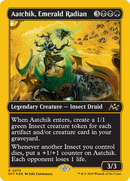 Aatchik, Emerald Radian (DFT-473) [Aetherdrift] Foil