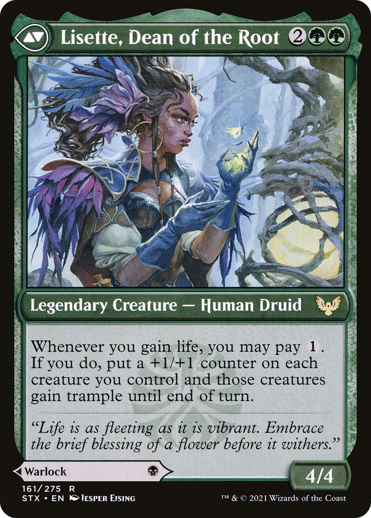 Valentin, Dean of the Vein // Lisette, Dean of the Root (LIST-STX-161) [The List]