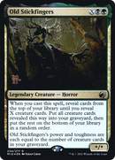Old Stickfingers (PRE-234S) [Innistrad: Midnight Hunt Promos] Foil
