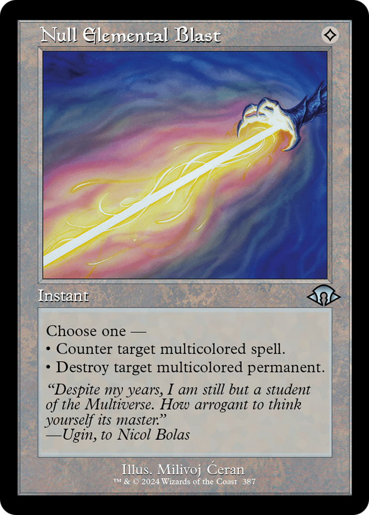 Null Elemental Blast (MH3-387) [Modern Horizons 3]