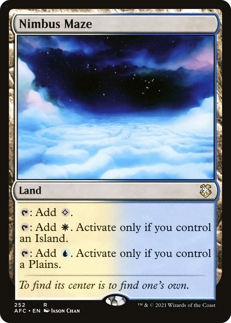 Nimbus Maze (AFC-252) [Forgotten Realms Commander]