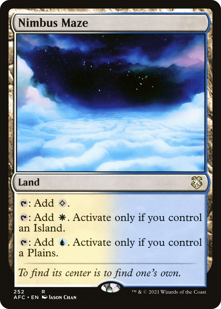 Nimbus Maze (AFC-252) [Forgotten Realms Commander]