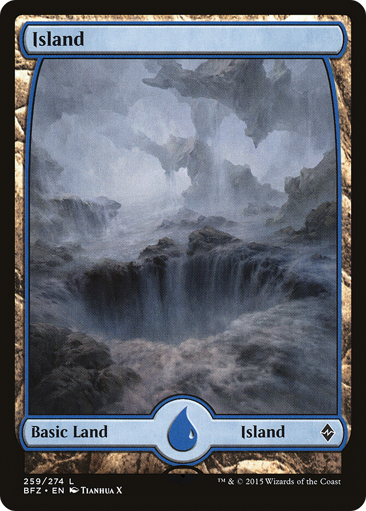 Island (BFZ-259) [Battle for Zendikar] Foil