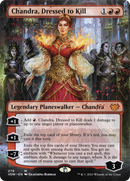 Chandra, Dressed to Kill (Borderless) (VOW-279) (Borderless) [Innistrad: Crimson Vow]