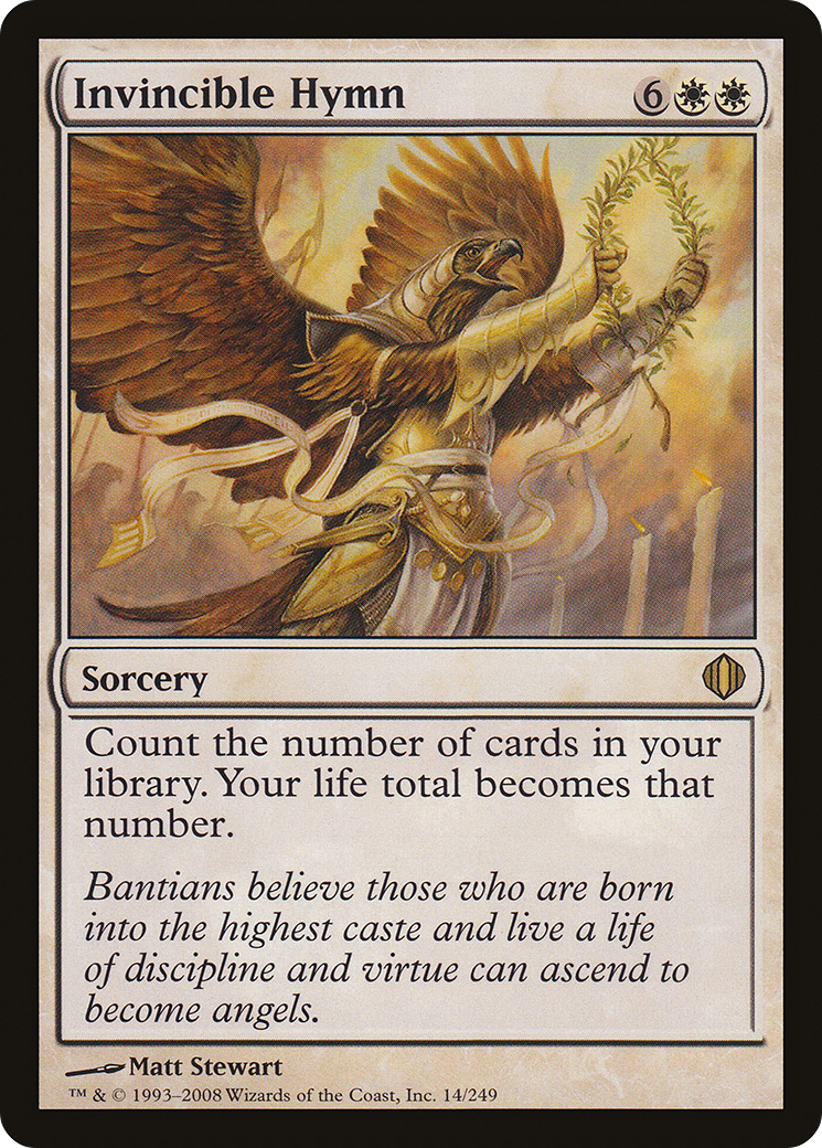 Invincible Hymn (ALA-014) [Shards of Alara]