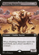 Fleshbag Marauder (CMR-648) [Commander Legends]: (Extended Art) Foil