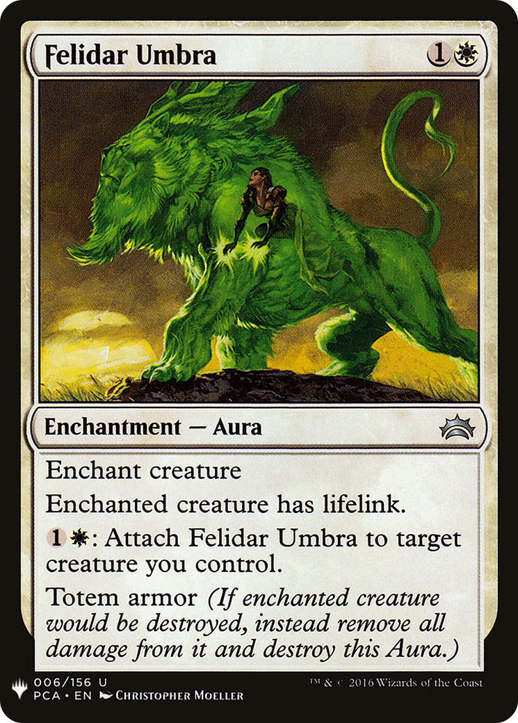 Felidar Umbra (LIST-PCA-6) [The List]