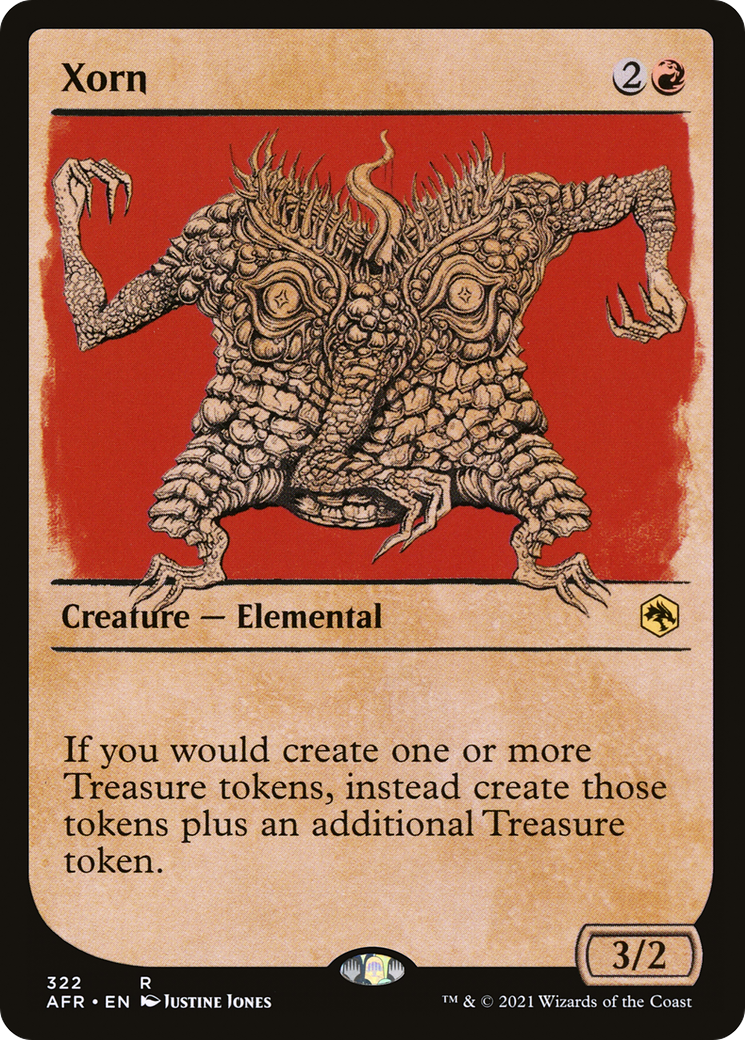 Xorn (AFR-322) [Adventures in the Forgotten Realms]: (Showcase) Foil