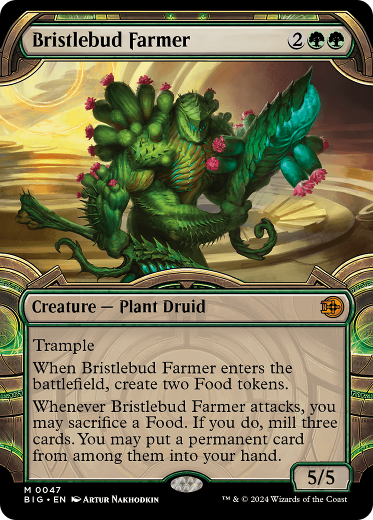 Bristlebud Farmer (BIG-047) [The Big Score]: (Showcase) Foil
