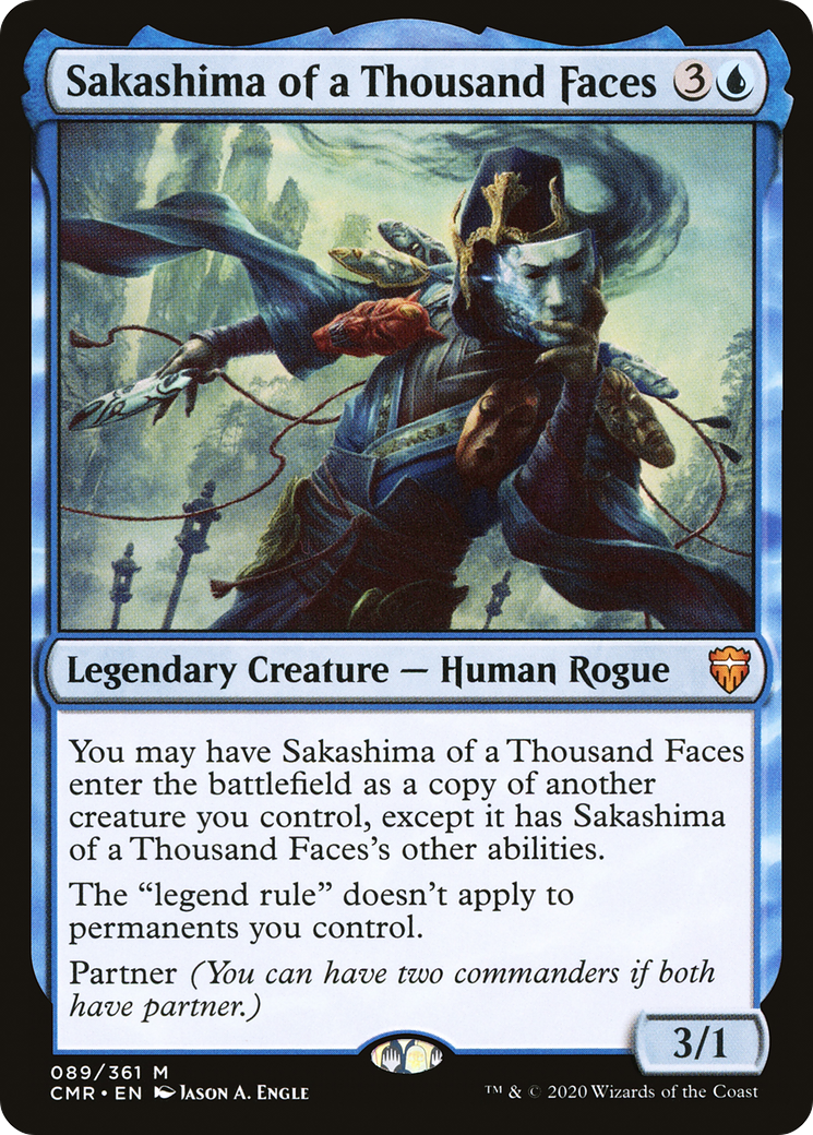 Sakashima of a Thousand Faces (CMR-089) [Commander Legends]