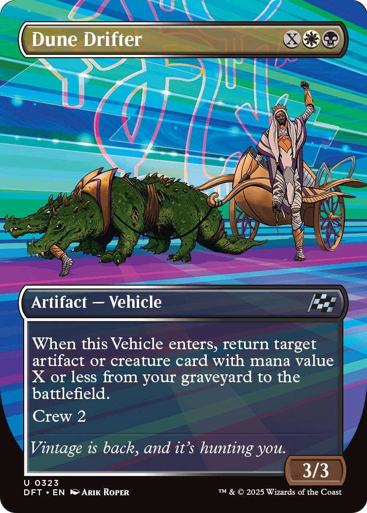 Dune Drifter (Borderless) (DFT-323) [Aetherdrift]