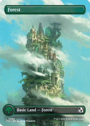 Forest (Borderless) (FRA-394) [Reality Fracture] Foil