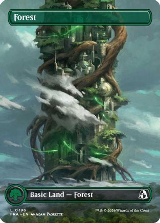 Forest (Borderless) (FRA-396) [Reality Fracture] Foil