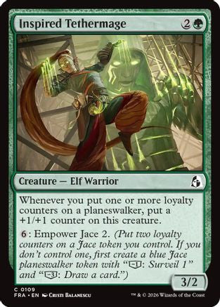 Inspired Tethermage (FRA-109) [Reality Fracture] Foil