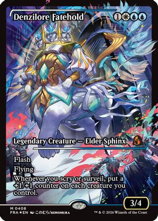 Denzilore Fatehold (Showcase) (FRA-408) [Reality Fracture] Foil
