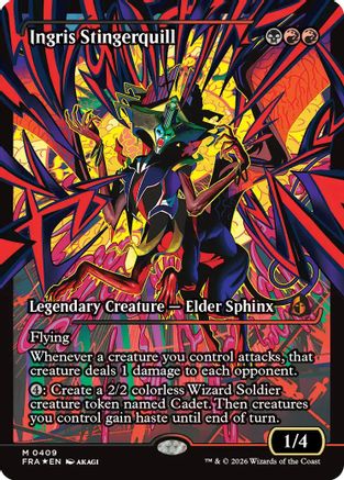 Ingris Stingerquill (Showcase) (FRA-409) [Reality Fracture] Foil