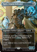 Karn, Argent Defender (Borderless) (FRA-320) [Reality Fracture]
