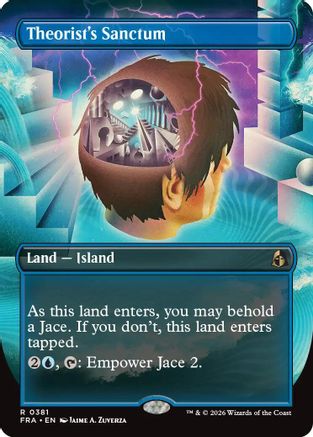 Theorist's Sanctum (Borderless) (FRA-381) [Reality Fracture] Foil
