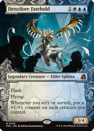 Denzilore Fatehold (Showcase) (FRA-349) [Reality Fracture] Foil