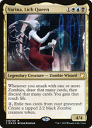 Varina, Lich Queen (C18-048) [Commander 2018] Foil