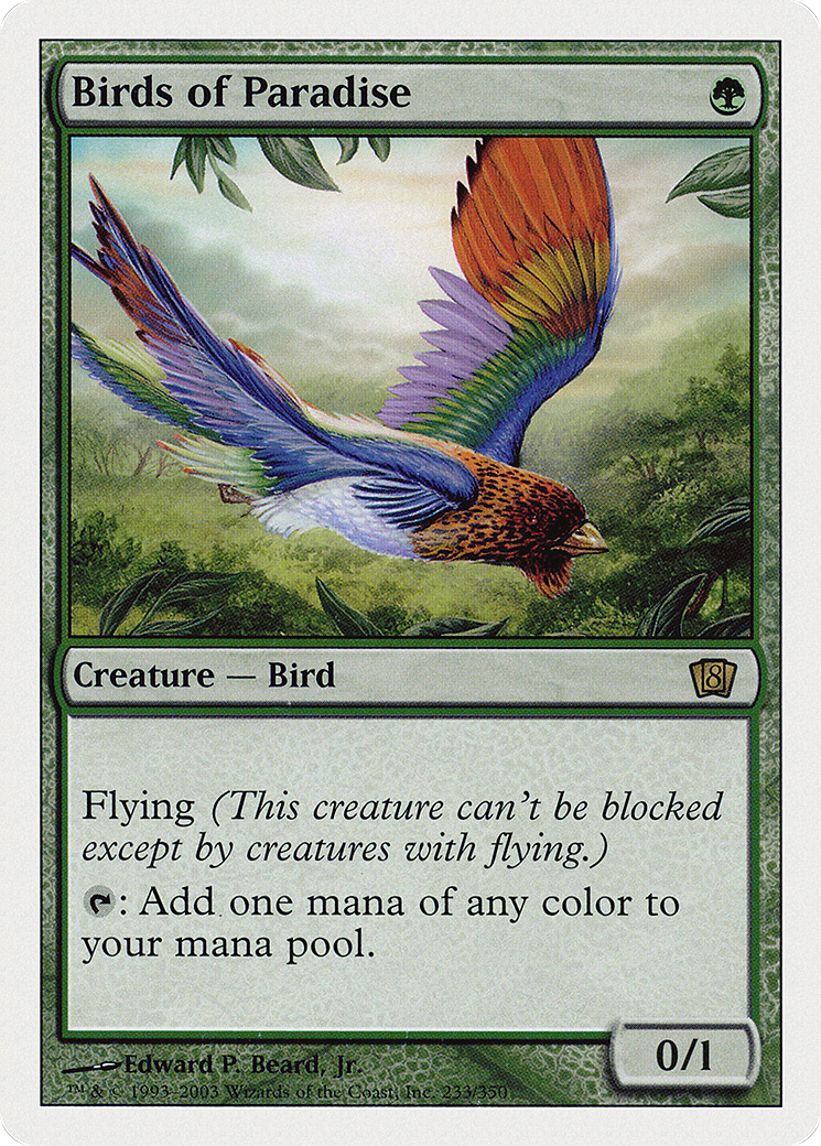 Birds of Paradise (8ED-233) [Eighth Edition]