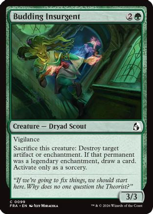 Budding Insurgent (FRA-099) [Reality Fracture]