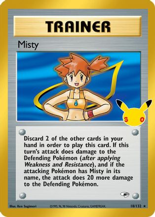 Misty 18 - [ME 30th Celebration Classic Collection] Holofoil