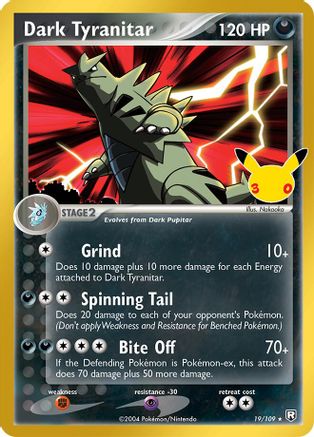 Dark Tyranitar 19 - [ME 30th Celebration Classic Collection] Holofoil