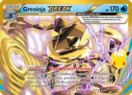 Greninja BREAK 41 - [ME 30th Celebration Classic Collection] Holofoil