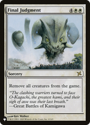 Final Judgment (LIST-BOK-4) [The List]