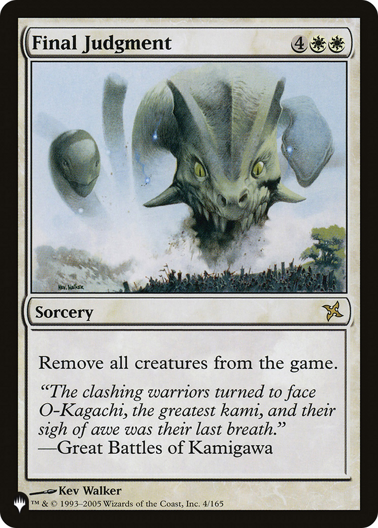 Final Judgment (LIST-BOK-4) [The List]