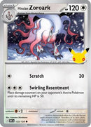 Hisuian Zoroark 123 - [ME 30th Celebration] Holofoil