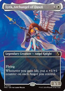 Lyra, Archangel of Dawn (Borderless) (FRA-294) [Reality Fracture]
