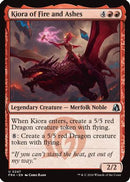 Kiora of Fire and Ashes (FRA-247) [Reality Fracture] Foil