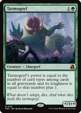 Tarmogoyf (FRA-116) [Reality Fracture] Foil