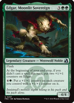 Edgar, Moonlit Sovereign (FRA-257) [Reality Fracture] Foil