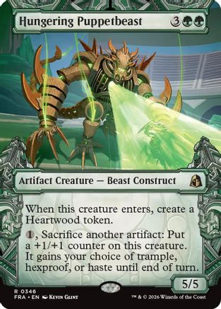 Hungering Puppetbeast (Showcase) (FRA-346) [Reality Fracture] Foil