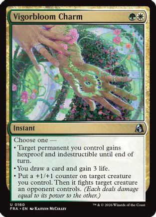 Vigorbloom Charm (FRA-160) [Reality Fracture] Foil