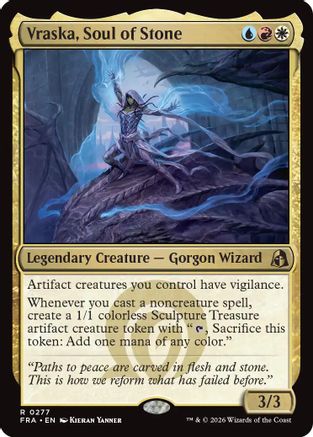 Vraska, Soul of Stone (FRA-277) [Reality Fracture]