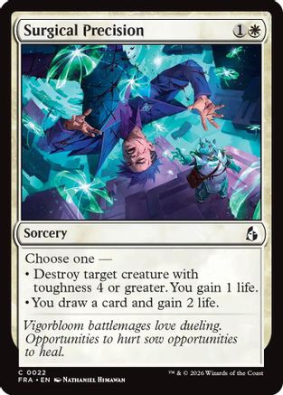 Surgical Precision (FRA-022) [Reality Fracture] Foil