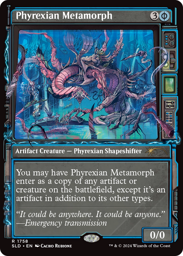 Phyrexian Metamorph (SLD-1758) [Secret Lair Drop]: (Showcase) Foil