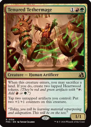 Tenured Tethermage (FRA-154) [Reality Fracture] Foil