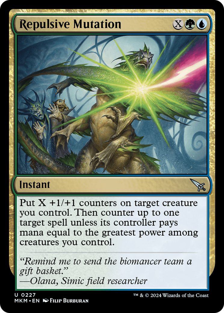 Repulsive Mutation (MKM-227) [Murders at Karlov Manor] Foil