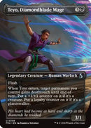 Teyo, Diamondblade Mage (Borderless) (FRA-306) [Reality Fracture] Foil