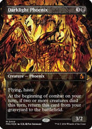 Darklight Phoenix (Borderless) (FRA-444) [Reality Fracture] Foil